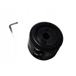 Bumper screwed onto the winch line, rubber atv utv