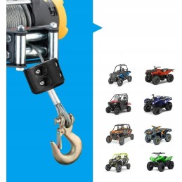 Bumper bumper for offroad rubber winch line