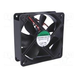 1 pcs x SUNON - EEC0382B1-000U-A99 - Fan: DC, axial, 24VDC, 120x120x38mm, 234.4m3/h, 48dBA, ball bearing