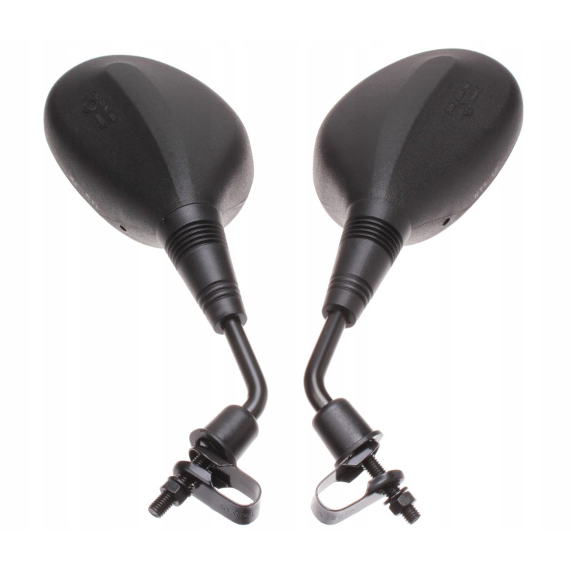 Quad atv cross enduro articulated mirrors with band