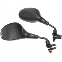 Quad atv cross enduro articulated mirrors with band