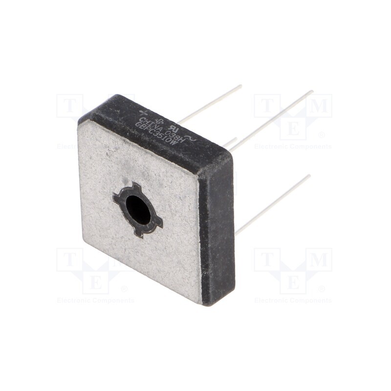 1 pcs x VISHAY - GBPC3510W-E4/51 - Bridge rectifier: single-phase, Urmax: 1kV, If: 35A, Ifsm: 400A