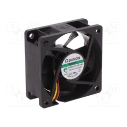 1 pcs x SUNON - MF60252VX-1000U-G99 - Fan: DC, axial, 24VDC, 60x60x25mm, 45.63m3/h, 27dBA, Vapo, 5200rpm