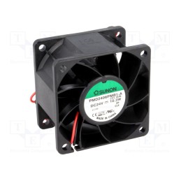 1 pcs x SUNON - PMD2406PMB1-A.(2).GN - Fan: DC, axial, 24VDC, 60x60x38mm, 95.99m3/h, 56dBA, ball bearing