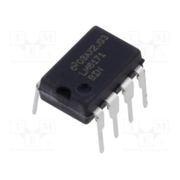 1 pcs x TEXAS INSTRUMENTS - LM6171BIN/NOPB - IC: operational amplifier, 100MHz, Ch: 1, DIP8
