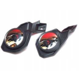 Handbars, hand guards, powermadd mirrors kit