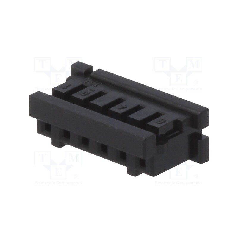15 pcs x HIROSE - DF3-6S-2C - Plug, wire-wire/PCB, female, DF3, 2mm, PIN: 6, w/o contacts