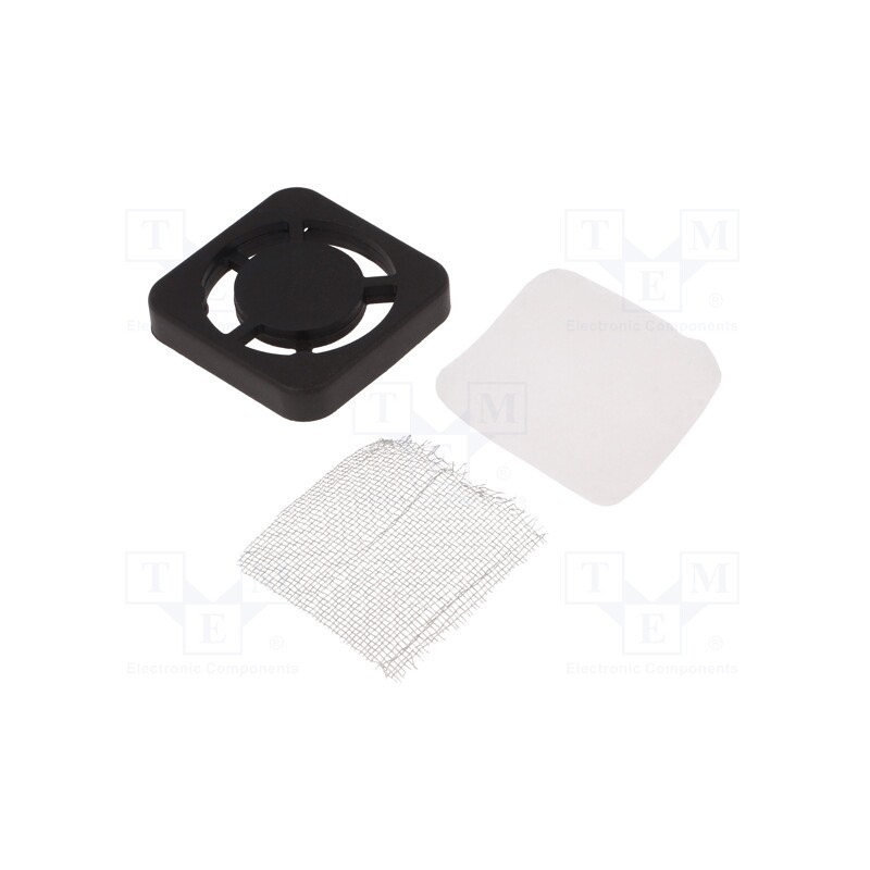 1 pcs x DREMEC - 8GE11CP040 - Guard, 40x40mm, screw, Holes pitch: 32mm, Cover material: plastic