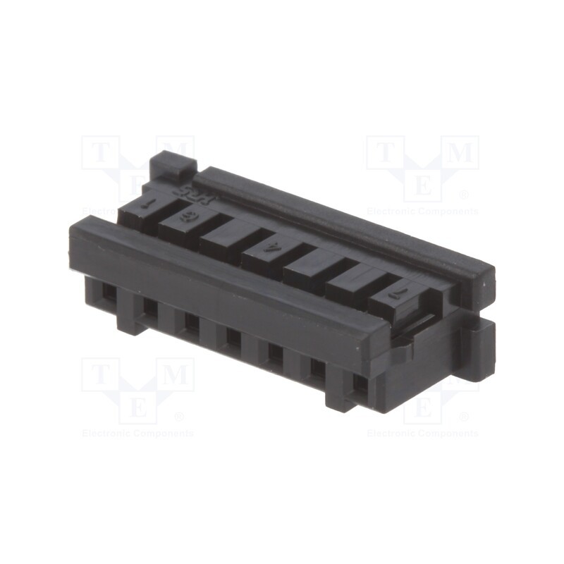 15 pcs x HIROSE - DF3-7S-2C - Plug, wire-wire/PCB, female, DF3, 2mm, PIN: 7, w/o contacts