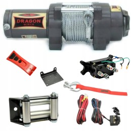 Electric winch dwh 4500hd voltage 12v power 1 9km 15m length