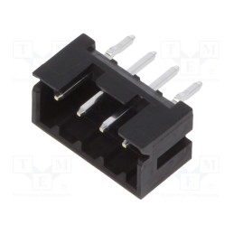 15 pcs x HIROSE - DF3A-4P-2DSA - Socket, wire-wire/PCB, male, DF3, 2mm, PIN: 4, THT, on PCBs, tinned