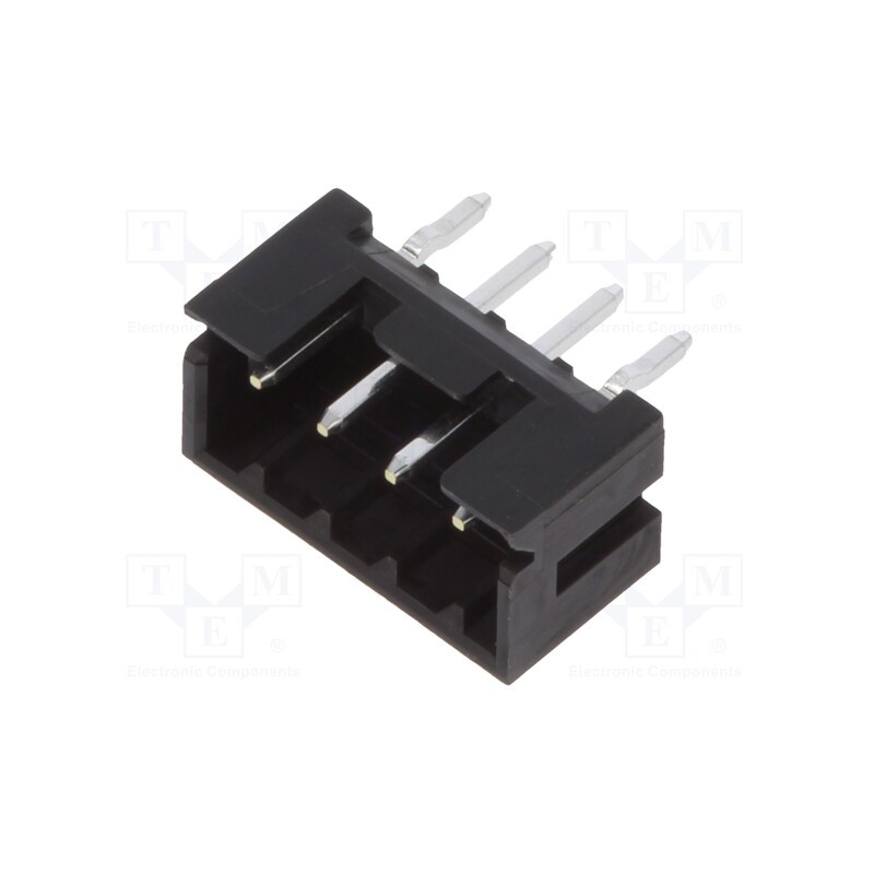 15 pcs x HIROSE - DF3A-4P-2DSA - Socket, wire-wire/PCB, male, DF3, 2mm, PIN: 4, THT, on PCBs, tinned