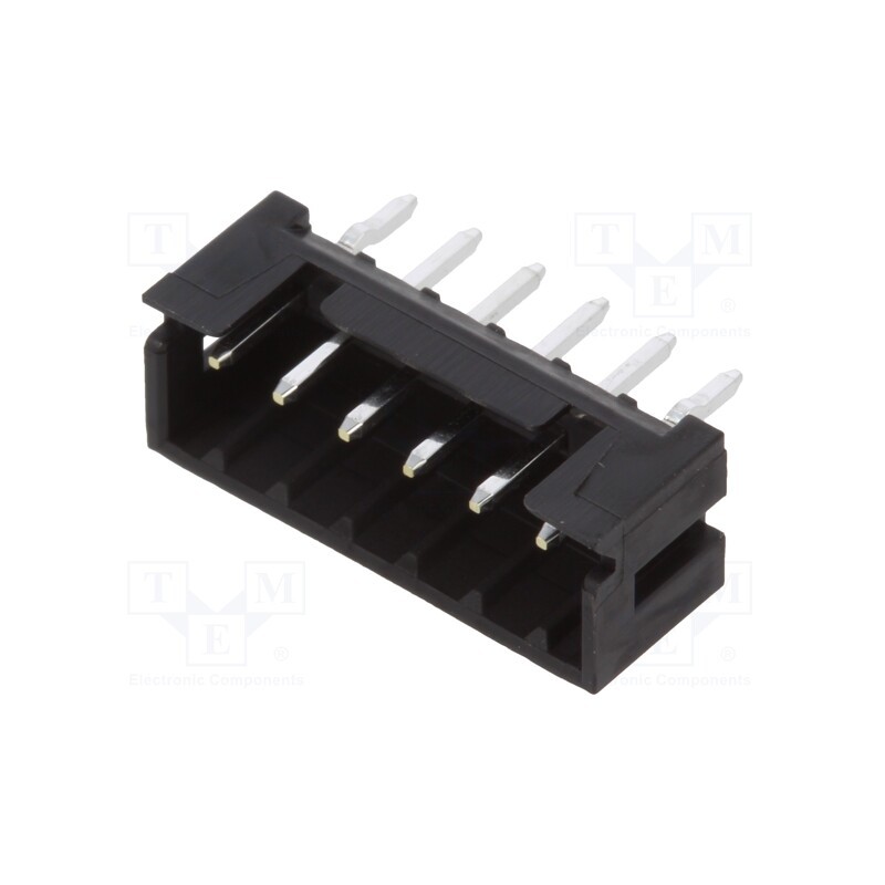 15 pcs x HIROSE - DF3A-6P-2DSA - Socket, wire-wire/PCB, male, DF3, 2mm, PIN: 6, THT, on PCBs, tinned