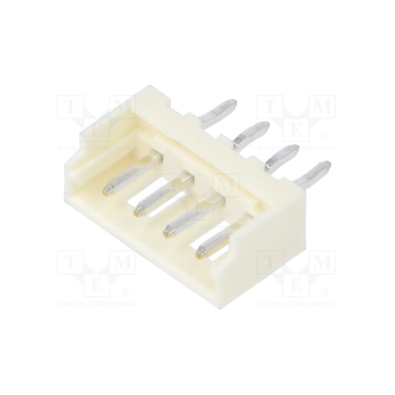 15 pcs x MOLEX - 532530470 - Socket, wire-board, male, Micro-Latch, 2mm, PIN: 4, THT, on PCBs, 2A