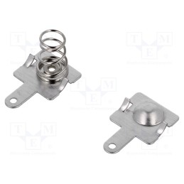 1 set x GAINTA - G0411 -AS - Battery contact kit, Size: AAA,R03, Batt.no: 1