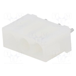 15 pcs x MOLEX - 10844030 - Socket, wire-board, male, MLX, 6.35mm, on PCBs, PIN: 3, Layout: 1x3