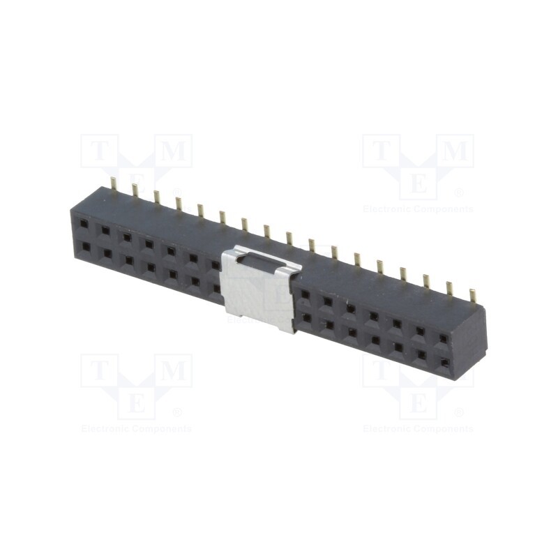 14 pcs x HSM - C6802-34BDGHYPR - Socket, pin strips, female, PIN: 34, vertical, 2mm, SMT, 2x17