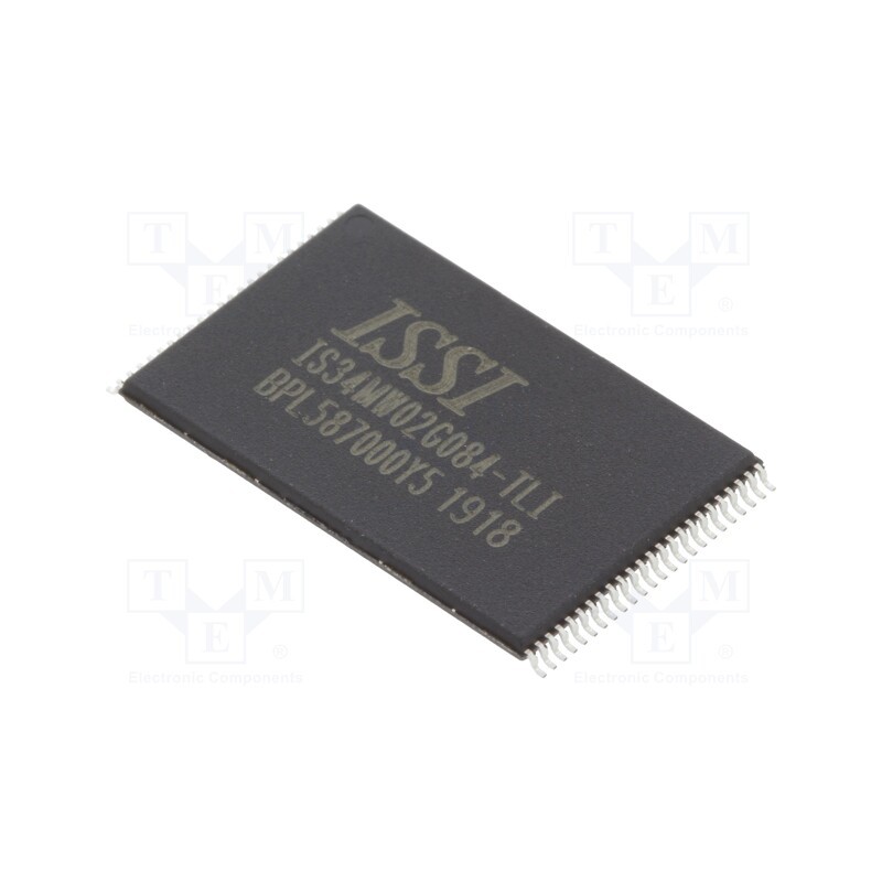 1 pcs x ISSI - IS34MW02G084-TLI - IC: FLASH memory, 2GbFLASH, parallel 8bit, TSOP48, parallel