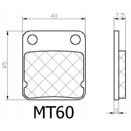Brake pads suzuki lt a 400 500 eiger