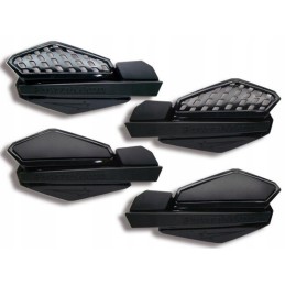 Handbars, hand guards, powermadd mirrors kit