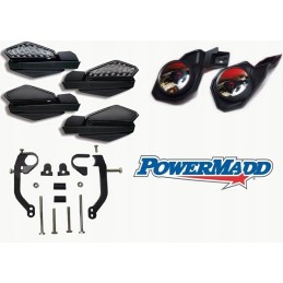 Handbars, hand guards, powermadd mirrors kit