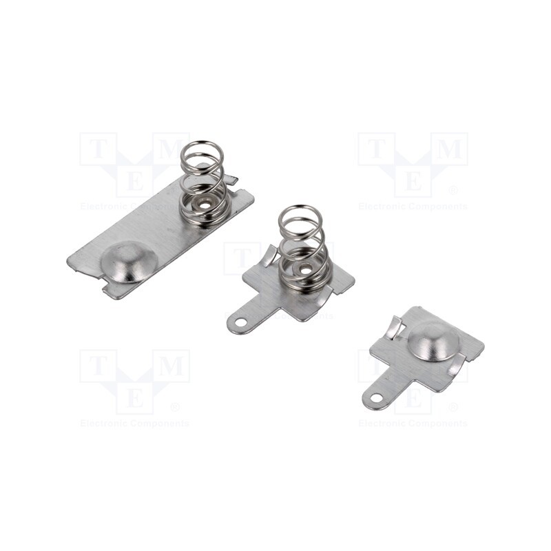 1 set x GAINTA - G0410 -AS - Battery contact kit, G808B-BC,G808G-BC, Size: AAA,R03, Batt.no: 2