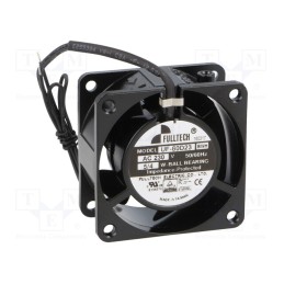1 pcs x FULLTECH - U60D23B-H - Fan: AC, axial, 230VAC, 60x60x30mm, 13.76m3/h, 27dBA, ball bearing