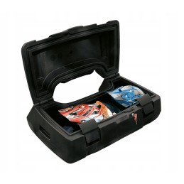 Shad atv 80 quad atv top case for 2 helmets