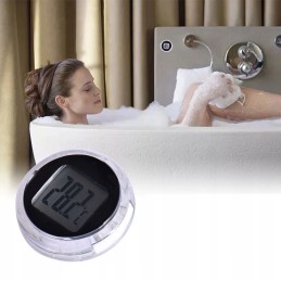 Mini motorcycle thermometer attached to quad bike