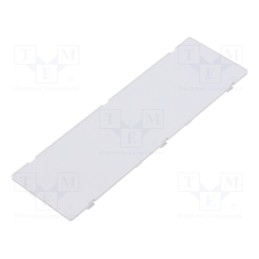 1 pcs x KRADEX - ZDFJ1008 ABS V0 - Stopper, UL94V-0, grey, ABS, ZD1008J-ABS-V0