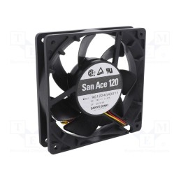 1 pcs x SANYO DENKI - 9G1224G4D011 - Fan: DC, axial, 24VDC, 120x120x25mm, 220.8m3/h, 51dBA, ball bearing