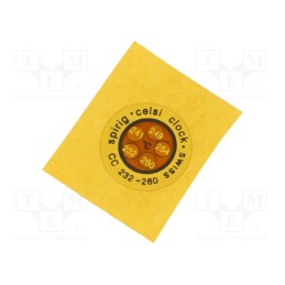 1 pcs x SPIRIG - CC-232/260 - Temperature indicator, 232°C,241°C,249°C,254°C,260°C, °C, Ø14mm