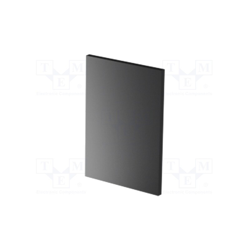 1 pcs x ITALTRONIC - 6.272 - Front panel, Panel colour: black, UL94V-0
