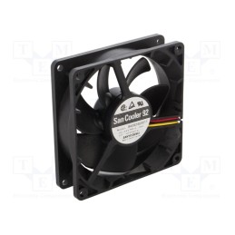 1 pcs x SANYO DENKI - 9A0924G4011 - Fan: DC, axial, 24VDC, 92x92x25mm, 105.6m3/h, 43dBA, ball bearing