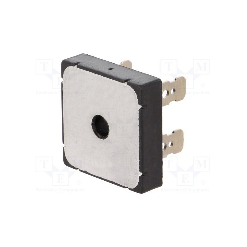 1 pcs x DIOTEC SEMICONDUCTOR - KBPC3506FP - Bridge rectifier: single-phase, Urmax: 600V, If: 35A, Ifsm: 375A