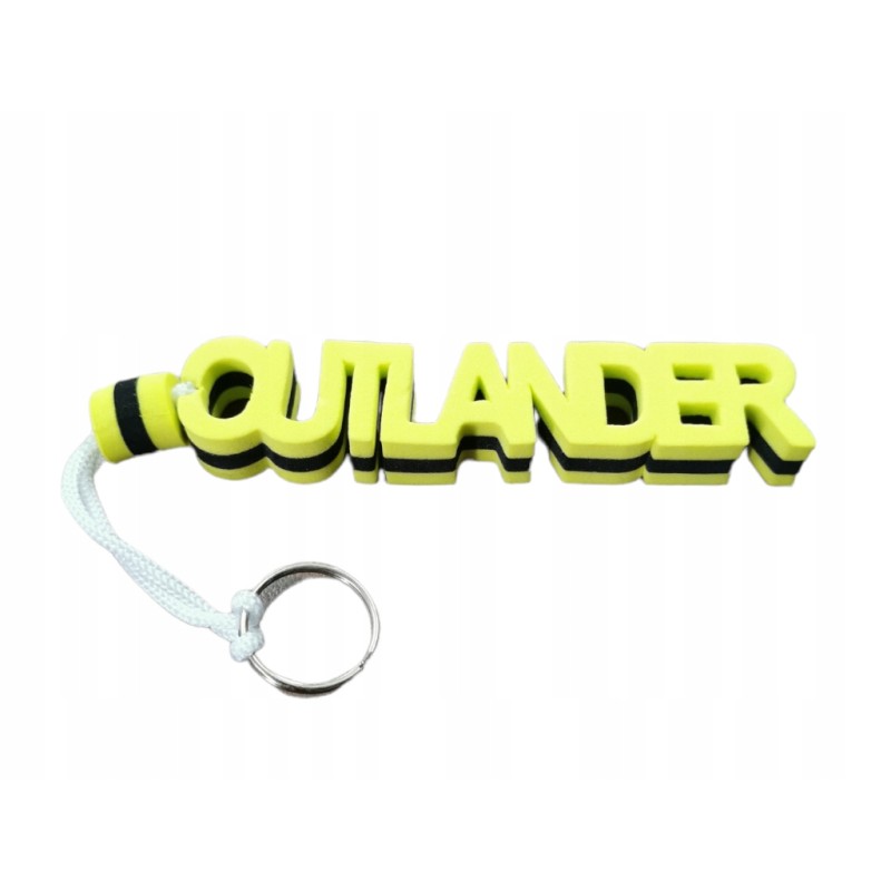 Outlander foam key ring