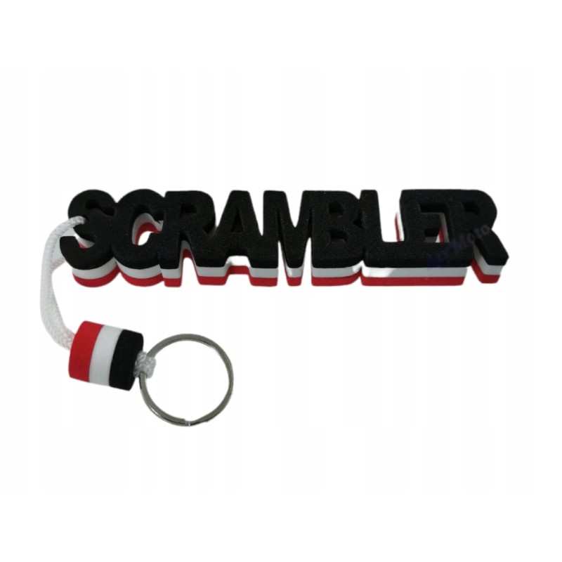 Foam keychain for Polaris Scrambler keys