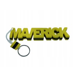 Maverick foam keychain