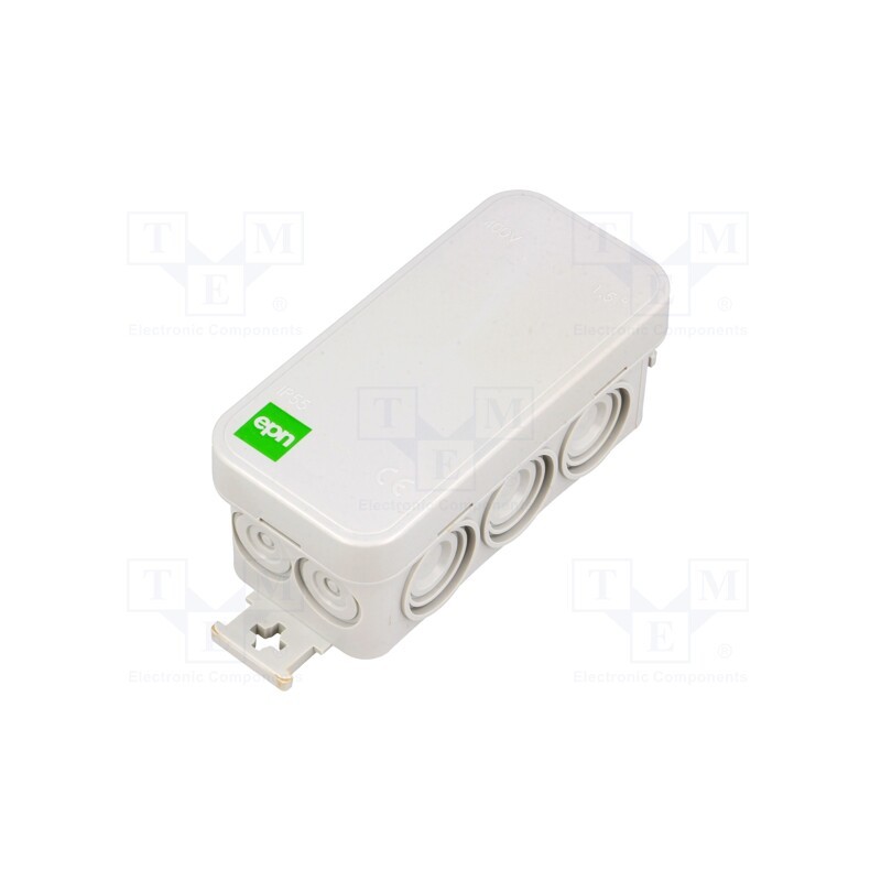 1 pcs x ELEKTRO-PLAST NASIELSK - 0295-00 - Enclosure: junction box, X: 45mm, Y: 90mm, Z: 39mm, wall mount, IP55