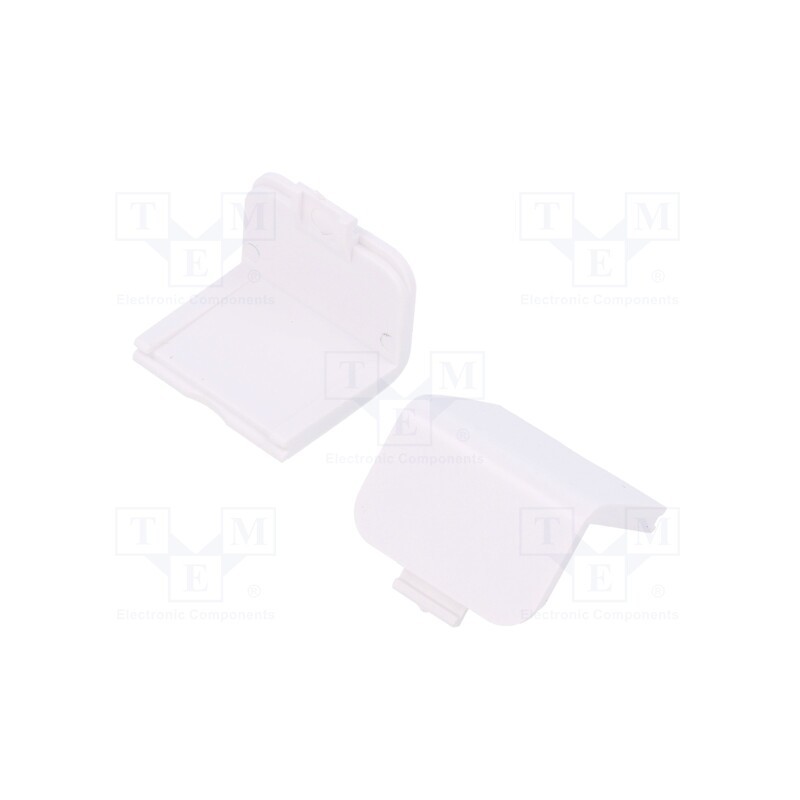 1 set x KRADEX - ZM CAP PB ABS - Stopper, ABS, white, 10pcs.