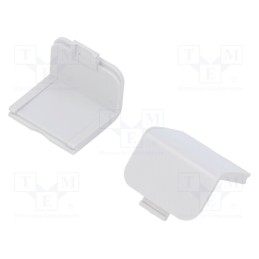 1 set x KRADEX - ZM CAP PJ ABS - Stopper, ABS, light grey, 10pcs.