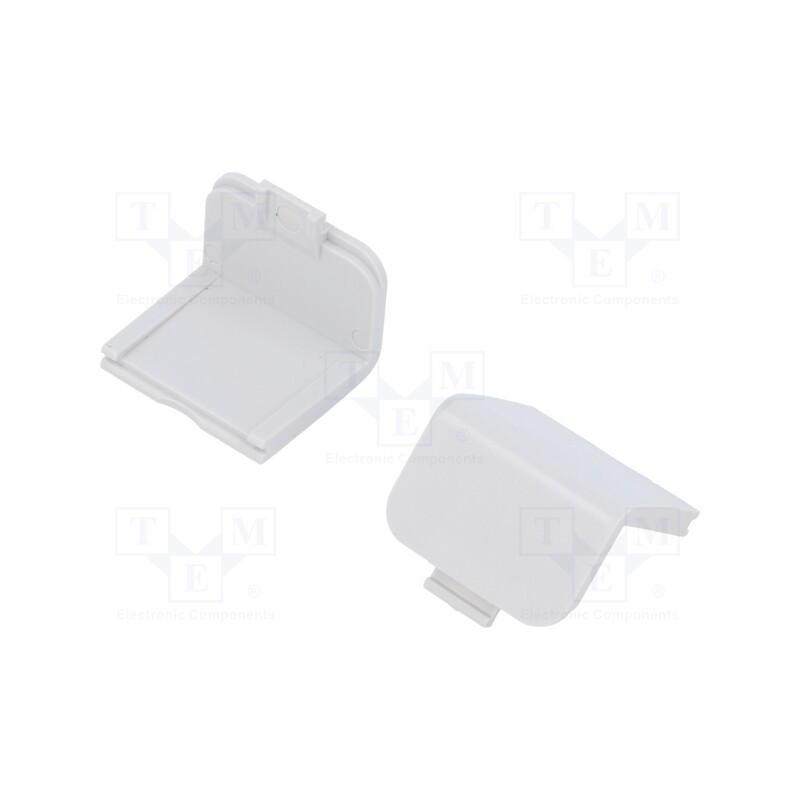 1 set x KRADEX - ZM CAP PJ ABS - Stopper, ABS, light grey, 10pcs.