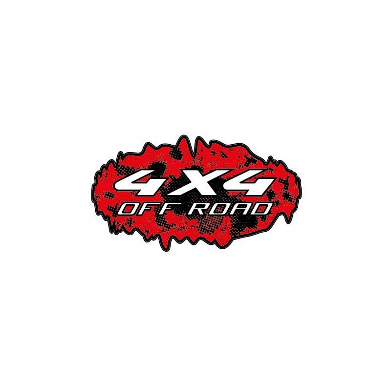 4x4 off road sticker, large for a car