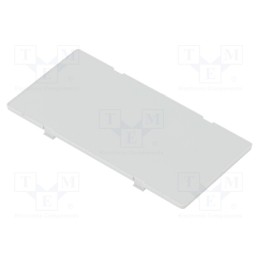 1 pcs x KRADEX - ZDFJ1005 ABS V0 - Stopper, UL94V-0, grey, ABS, ZD1005J-ABS-V0