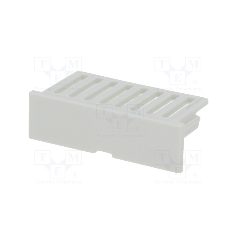 1 pcs x HAMMOND - 1597DINCOV3GY - Stopper, vented, for enclosures, grey