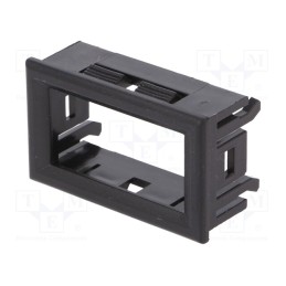 1 pcs x MASZCZYK - FI-120 BK - Frame for enclosure, black, Body dim: 29x47.7x20mm