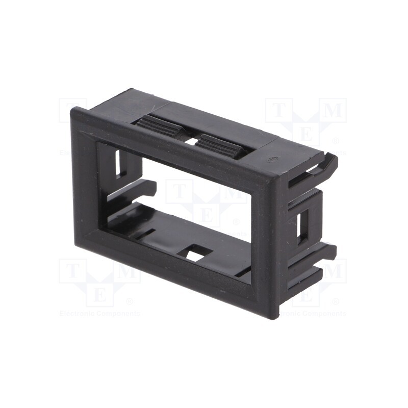 1 pcs x MASZCZYK - FI-120 BK - Frame for enclosure, black, Body dim: 29x47.7x20mm