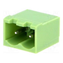 10 pcs x XINYA - XY2500V-B(5.0)-2P - Pluggable terminal block, Contacts ph: 5mm, ways: 2, straight