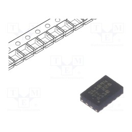 1 pcs x TEXAS INSTRUMENTS - TPS61094DSSR - IC: PMIC, DC/DC converter, Uin: 0.7÷5.5V, 3.3VDC, 1A, WSON12, Ch: 1