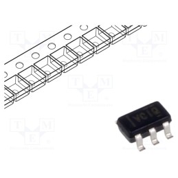 5 pcs x TEXAS INSTRUMENTS - TLV73333PDBVR - IC: voltage regulator, LDO,linear,fixed, 3.3V, 300mA, SOT23-5, SMD